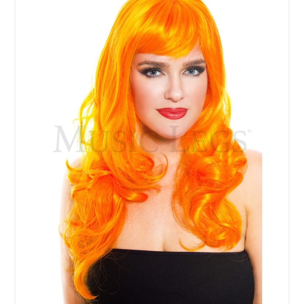 Orange Costume Wig